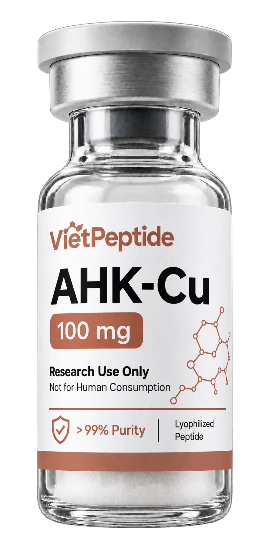 AHK-Cu 100 mg research vial