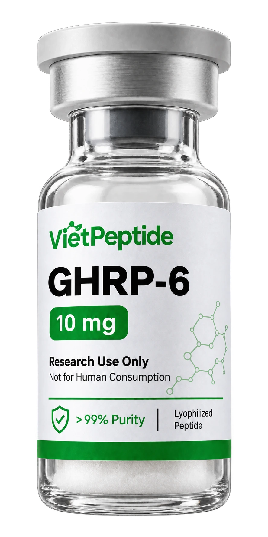 GHRP-6 10 mg research vial