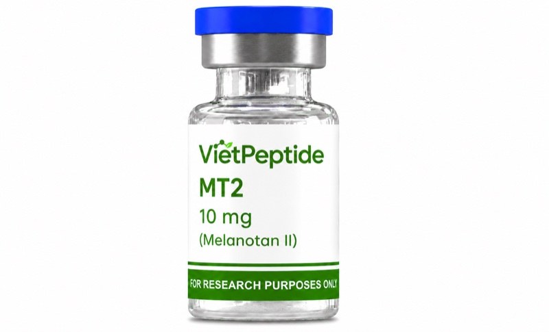 Melanotan II 10 mg research vial