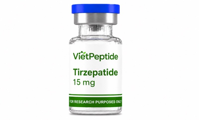 Tirzepatide 15 mg research vial