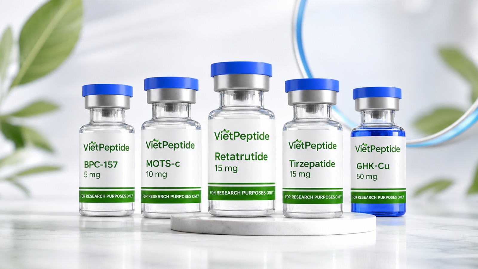 VietPeptide labeled research-material lineup
