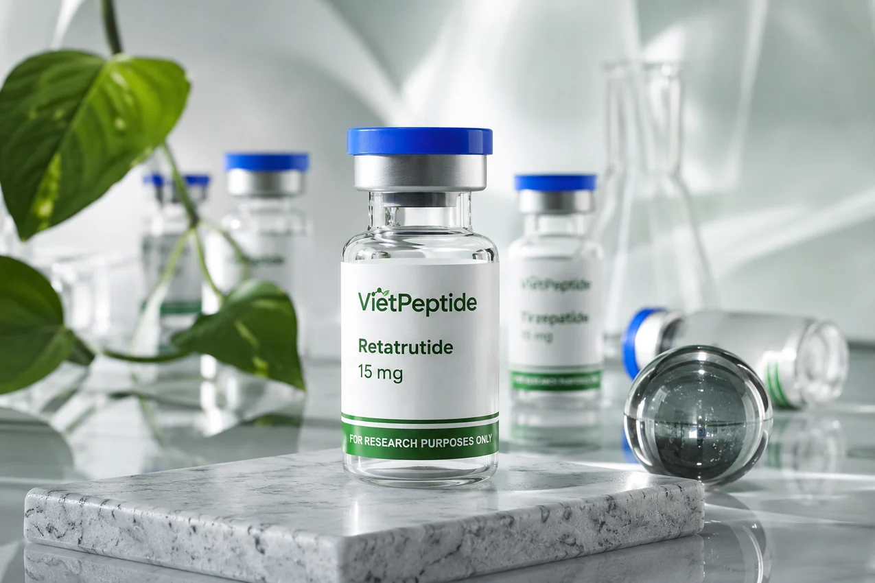 Retatrutide 15 mg vial research vial
